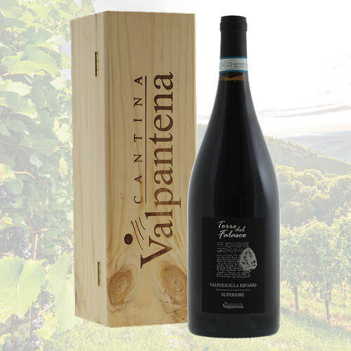 Torre del Falasco Ripasso Superiore Magnum in luxe wijnkist